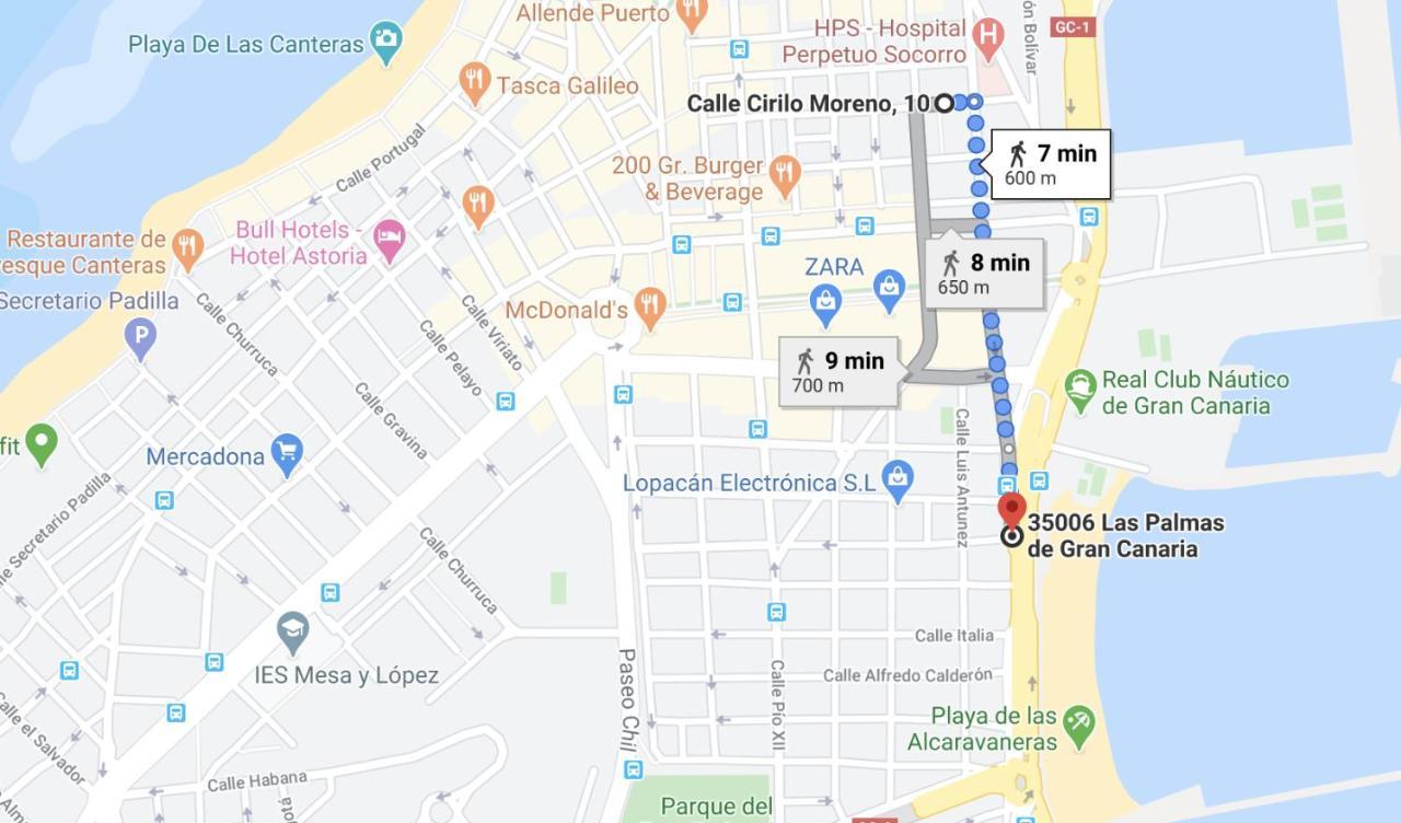 Citybeach - Parking & Wifi Λας Πάλμας ντε Γκραν Κανάρια Εξωτερικό φωτογραφία